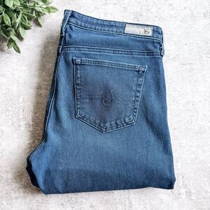 Ag Adriano Goldschmied Prima Mid Rise Cigarette Leg Light Wash Size 29